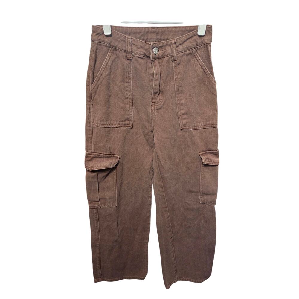Brown Cargo Pants - SHEIN - XS